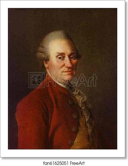 Free art print of Portrait of M. F. Poltoratzky by Dmitry Levitzky Free art print of Portrait of M. F. Poltoratzky by Dmitry Levitzky