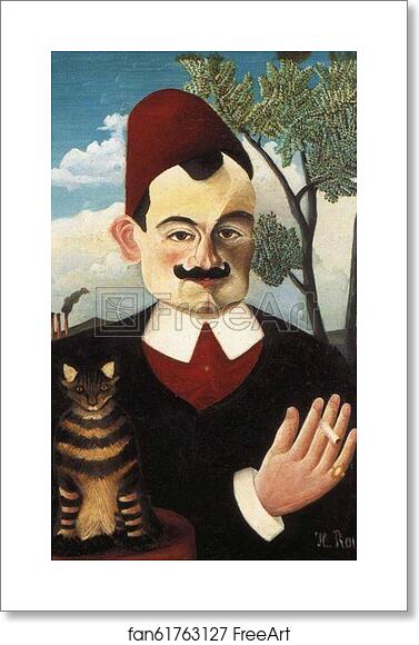 Free art print of Portrait of Monsieur X (Pierre Loti) by Henri Rousseau Free art print of Portrait of Monsieur X (Pierre Loti) by Henri Rousseau