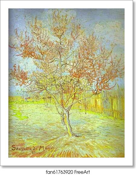 Free art print of Peach Tree in Bloom. (In memory of Mauve) by Vincent Van Gogh Free art print of Peach Tree in Bloom. (In memory of Mauve) by Vincent Van Gogh