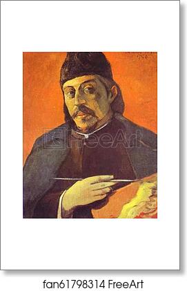 Free art print of Self-portrait by Paul Gauguin