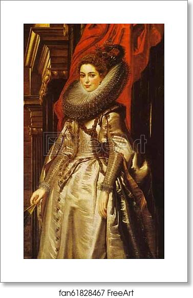 Free art print of Portrait of Marchesa Brigida Spinola Doria by Peter Paul Rubens
