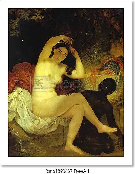 Free art print of Bathsheba by Karl Brulloff Free art print of Bathsheba by Karl Brulloff