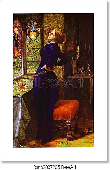 Free art print of Mariana by Sir John Everett Millais Free art print of Mariana by Sir John Everett Millais