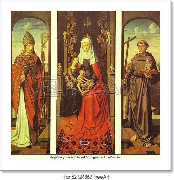 Free art print of The St. Anne Alterpiece by Gerard David