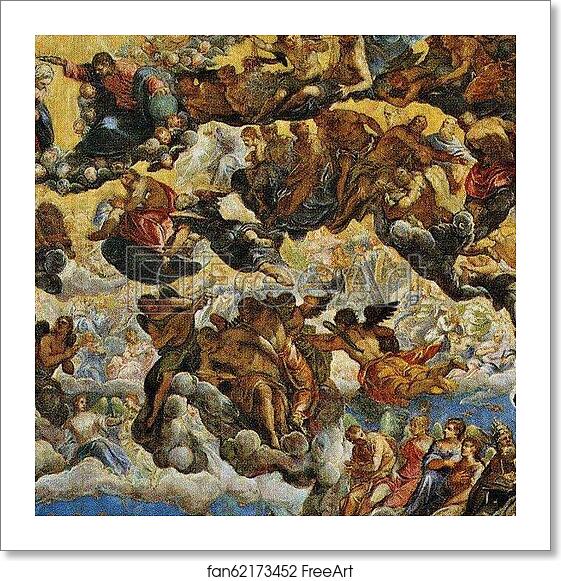 Free art print of Modello for Paradiso. Detail by Jacopo Robusti, Called Tintoretto Free art print of Modello for Paradiso. Detail by Jacopo Robusti, Called Tintoretto