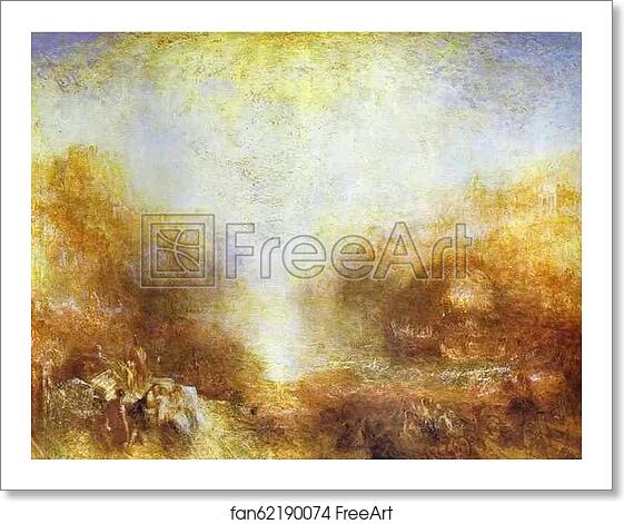 Free art print of Mercury Sent to Admonish Aeneas by Joseph Mallord William Turner Free art print of Mercury Sent to Admonish Aeneas by Joseph Mallord William Turner