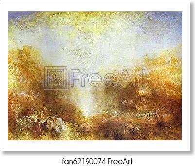 Free art print of Mercury Sent to Admonish Aeneas by Joseph Mallord William Turner Free art print of Mercury Sent to Admonish Aeneas by Joseph Mallord William Turner