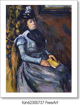 Free art print of Seated Woman in Blue by Paul Cézanne Free art print of Seated Woman in Blue by Paul Cézanne