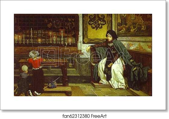 Free art print of Marguerite in Church by Jacques Joseph Tissot (A.K.A. James Tissot) Free art print of Marguerite in Church by Jacques Joseph Tissot (A.K.A. James Tissot)