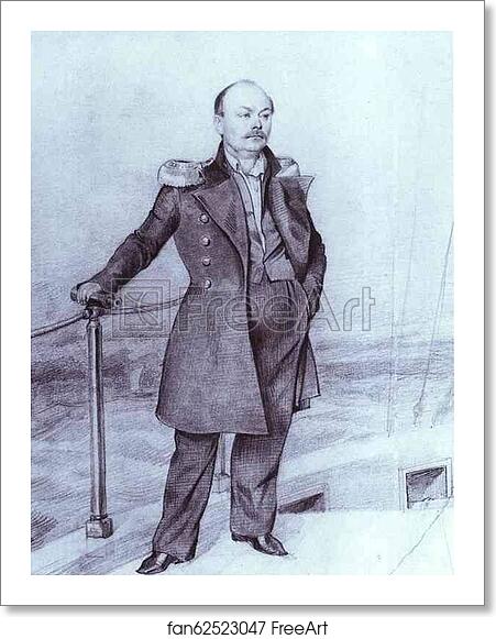 Free art print of S. D. Shishmarev on Board the Ship by Pavel Fedotov Free art print of S. D. Shishmarev on Board the Ship by Pavel Fedotov