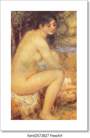 Free art print of Seating Girl by Pierre-Auguste Renoir Free art print of Seating Girl by Pierre-Auguste Renoir