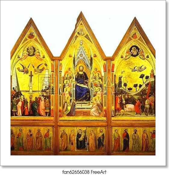 Free art print of Stefaneschi Polyptych by Giotto Free art print of Stefaneschi Polyptych by Giotto
