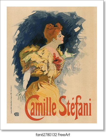 Free art print of Camille Stéfani by Jules Chéret Free art print of Camille Stéfani by Jules Chéret