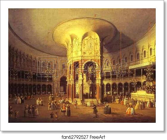 Free art print of London: Ranelagh, Interior of the Rotunda by Giovanni Antonio Canale, Called Canaletto Free art print of London: Ranelagh, Interior of the Rotunda by Giovanni Antonio Canale, Called Canaletto