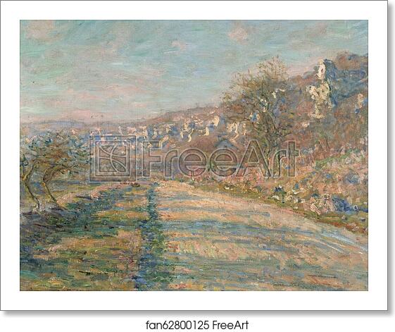 Free art print of Road of La Roche-Guyon by Claude Monet Free art print of Road of La Roche-Guyon by Claude Monet