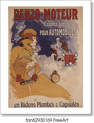 Free art print of Benzo-Moteur by Jules Chéret Free art print of Benzo-Moteur by Jules Chéret