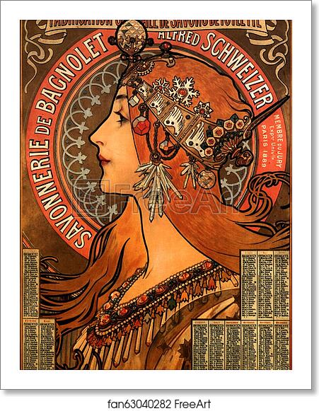 Free art print of Champenois (Zodiac) 1897 by Alphonse Mucha Free art print of Champenois (Zodiac) 1897 by Alphonse Mucha