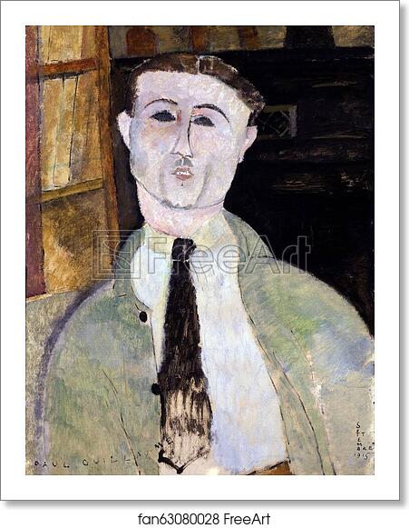 Free art print of Paul Guillaume by Amedeo Modigliani Free art print of Paul Guillaume by Amedeo Modigliani