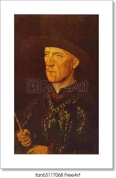 Free art print of Portrait of Baudouin de Lannoy by Jan Van Eyck