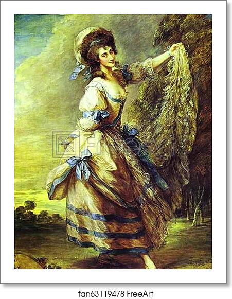 Free art print of Giovanna Baccelli by Thomas Gainsborough