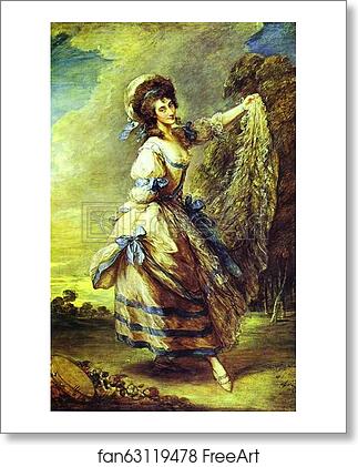 Free art print of Giovanna Baccelli by Thomas Gainsborough