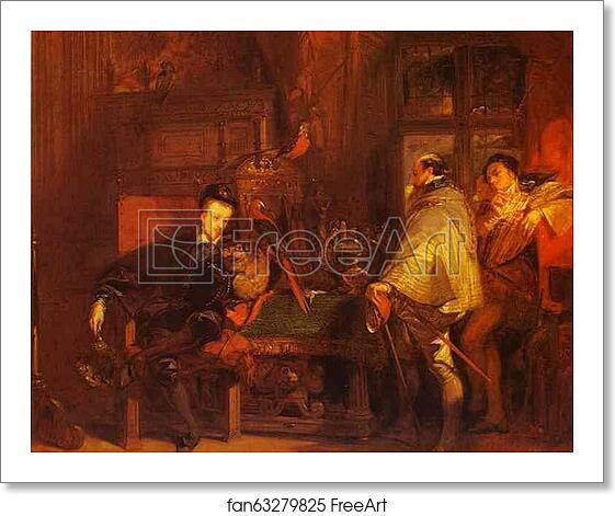 Free art print of Henri III and the English Ambassador by Richard Parkes Bonington Free art print of Henri III and the English Ambassador by Richard Parkes Bonington