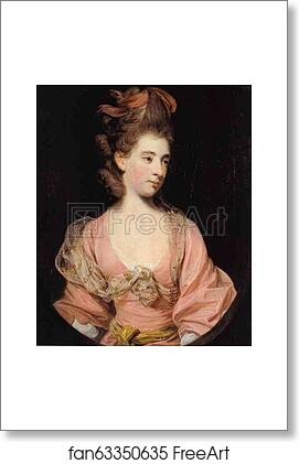 Free art print of Lady in Pink, Said to be Mrs. Elizabeth Sheridan by Sir Joshua Reynolds