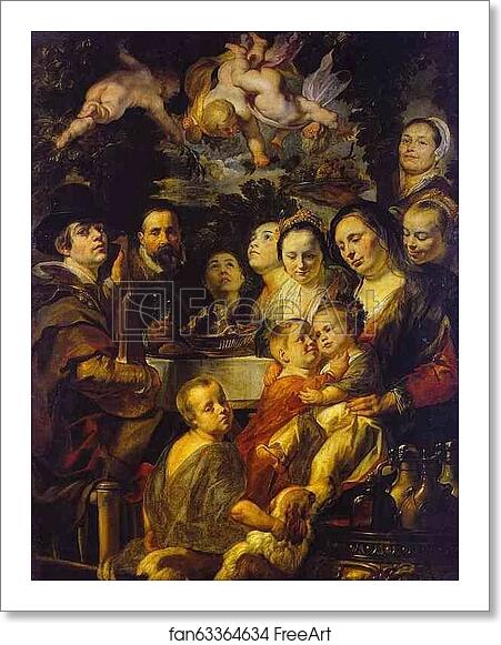Free art print of Self-Portrait with Parents, Brothers, and Sisters by Jacob Jordaens Free art print of Self-Portrait with Parents, Brothers, and Sisters by Jacob Jordaens