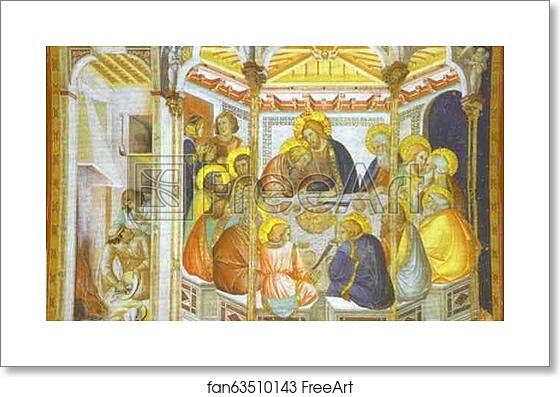 Free art print of The Last Supper by Pietro Lorenzetti Free art print of The Last Supper by Pietro Lorenzetti