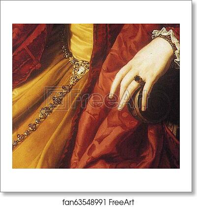 Free art print of Portrait of Lady. Detail by Agnolo Bronzino Free art print of Portrait of Lady. Detail by Agnolo Bronzino
