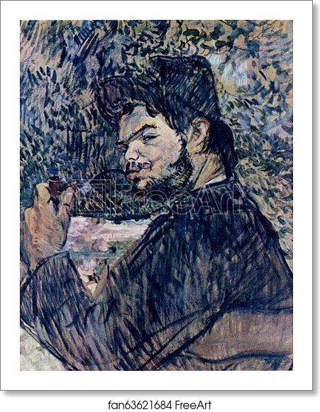 Free art print of Portrait of Cipa Godebsky by Henri De Toulouse-Lautrec Free art print of Portrait of Cipa Godebsky by Henri De Toulouse-Lautrec