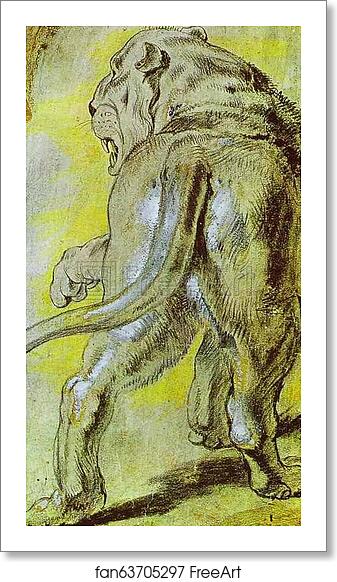Free art print of Lioness by Peter Paul Rubens Free art print of Lioness by Peter Paul Rubens