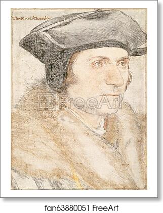 Free art print of Sir Thomas More (1478 -1535) by Hans Holbein The Younger Free art print of Sir Thomas More (1478 -1535) by Hans Holbein The Younger