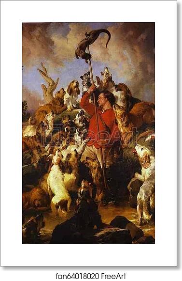Free art print of The Otter Hunt by Sir Edwin Landseer Free art print of The Otter Hunt by Sir Edwin Landseer