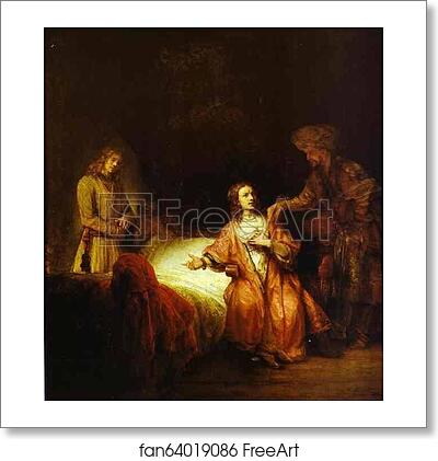 Free art print of Joseph Accused by Potiphar's Wife by Rembrandt Harmenszoon Van Rijn Free art print of Joseph Accused by Potiphar's Wife by Rembrandt Harmenszoon Van Rijn