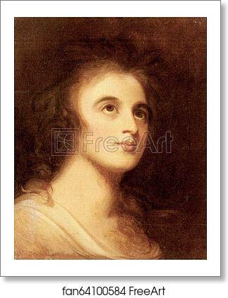 Free art print of Portrait of Emma Hamilton by George Romney