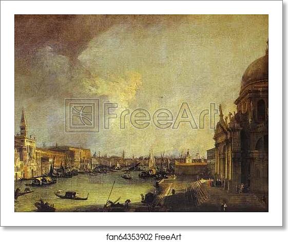 Free art print of Entrance to the Grand Canal: Looking East by Giovanni Antonio Canale, Called Canaletto Free art print of Entrance to the Grand Canal: Looking East by Giovanni Antonio Canale, Called Canaletto