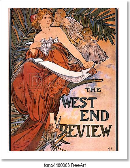 Free art print of The West End Review by Alphonse Mucha Free art print of The West End Review by Alphonse Mucha