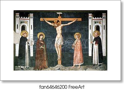 Free art print of Crucifixion by Pietro Cavallini