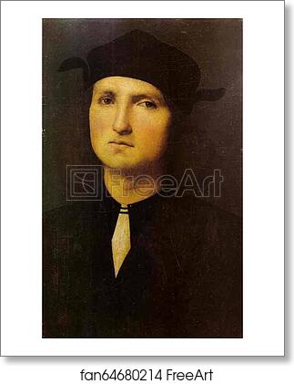 Free art print of Portrait of a Young Man by Pietro Perugino