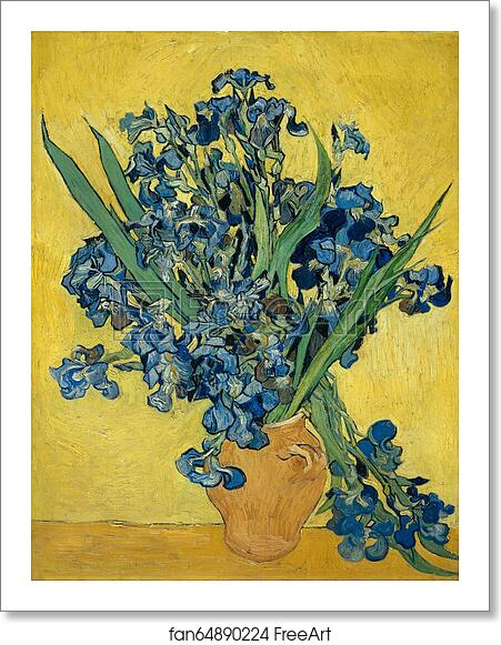 Free art print of Irises by Vincent Van Gogh Free art print of Irises by Vincent Van Gogh
