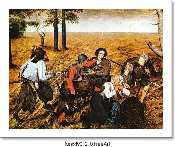 Free art print of A Peasant Couple Attacked by Robbers by Pieter Bruegel The Elder Free art print of A Peasant Couple Attacked by Robbers by Pieter Bruegel The Elder