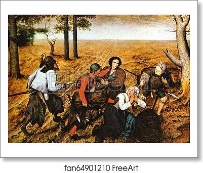 Free art print of A Peasant Couple Attacked by Robbers by Pieter Bruegel The Elder Free art print of A Peasant Couple Attacked by Robbers by Pieter Bruegel The Elder