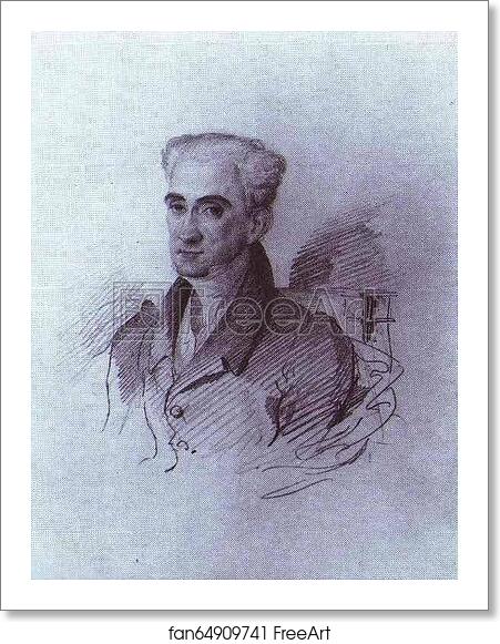 Free art print of Portrait of Count I. A. Capo D'Istrias by Alexander Brulloff
