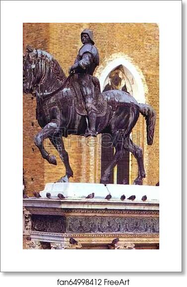 Free art print of Equestrian Monument of Colleoni by Andrea Del Verrocchio Free art print of Equestrian Monument of Colleoni by Andrea Del Verrocchio