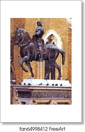 Free art print of Equestrian Monument of Colleoni by Andrea Del Verrocchio