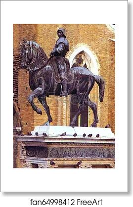 Free art print of Equestrian Monument of Colleoni by Andrea Del Verrocchio Free art print of Equestrian Monument of Colleoni by Andrea Del Verrocchio
