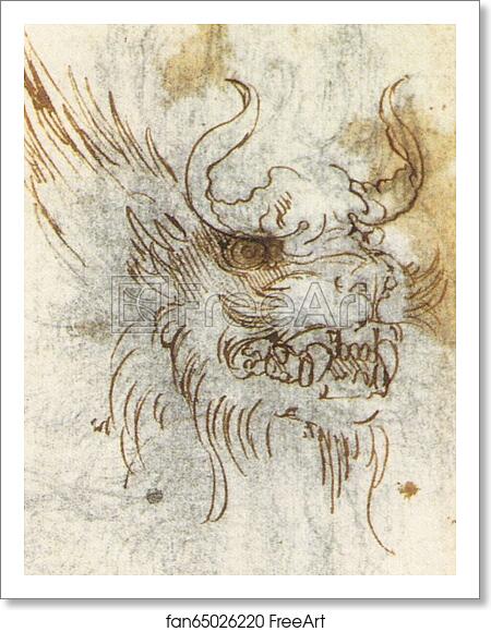 Free art print of Study of a Dragon Costume by Leonardo Da Vinci Free art print of Study of a Dragon Costume by Leonardo Da Vinci