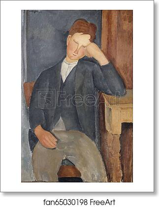 Free art print of The Young Apprentice by Amedeo Modigliani Free art print of The Young Apprentice by Amedeo Modigliani