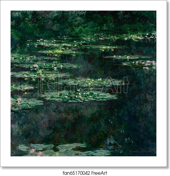 Free art print of Waterlilies by Claude Monet Free art print of Waterlilies by Claude Monet